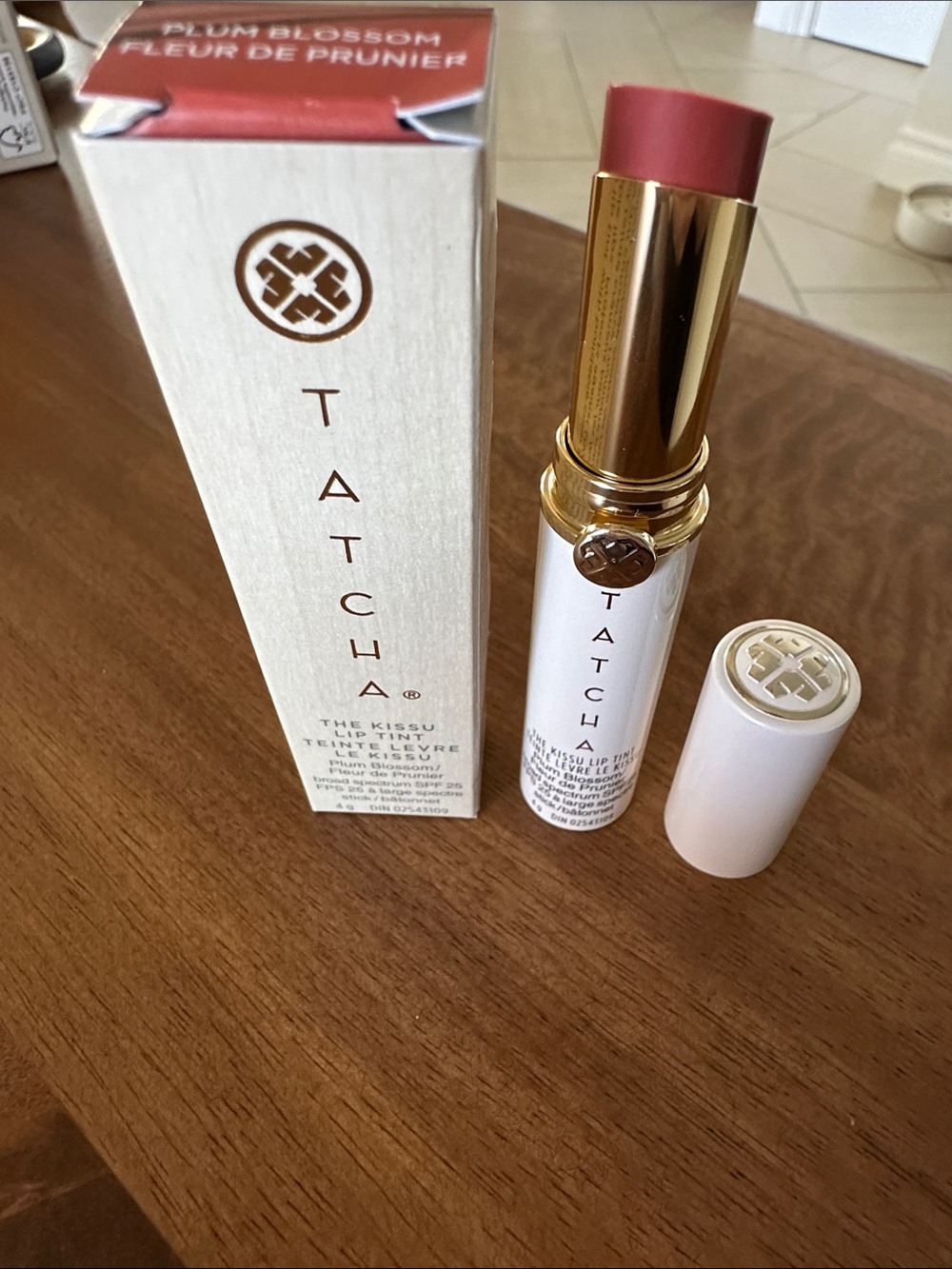 BNIB Tatcha Kissu Lip Tint in Plum Blossom